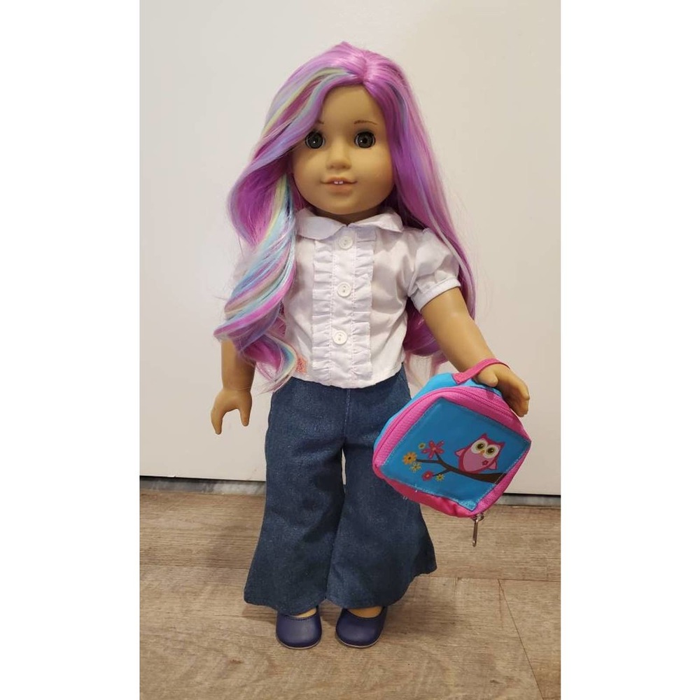 Ooak Custom American Girl Doll, good condition. SF/PF/OF home. Tight limbs.